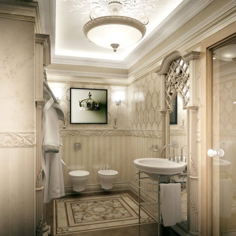 Ванная сталинский ампир