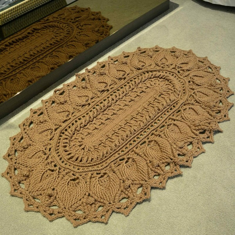 Ковёр ультра из полиэфирного шнура