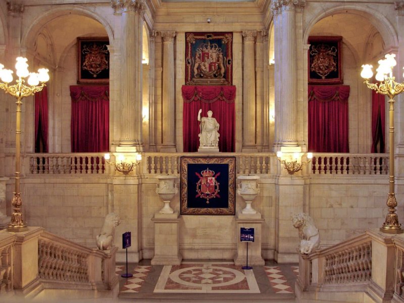 Королевский дворец palacio real мадрид