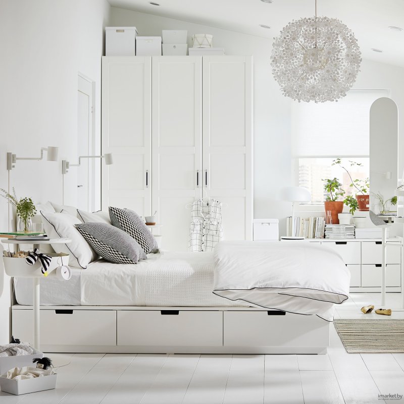 Ikea nordli кровать