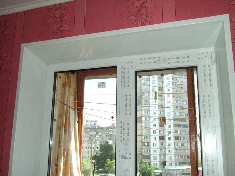Откос окна