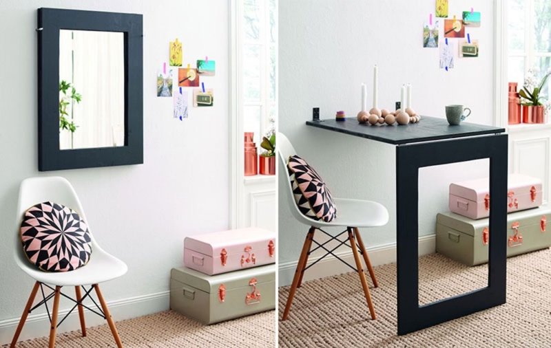 Настенный стол откидной ikea