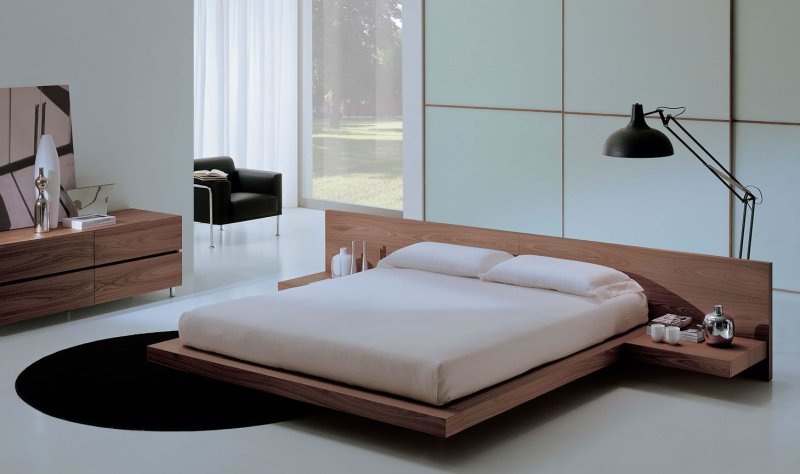 Design wood кровать модерн