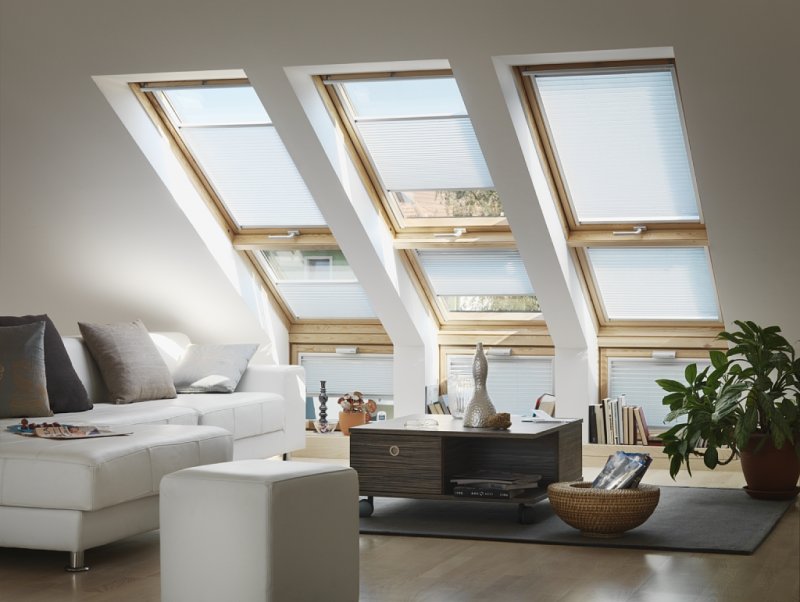 Штора для мансардных окон velux