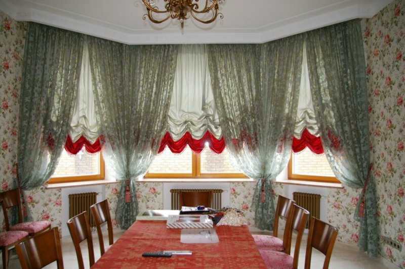 Австрийская штора