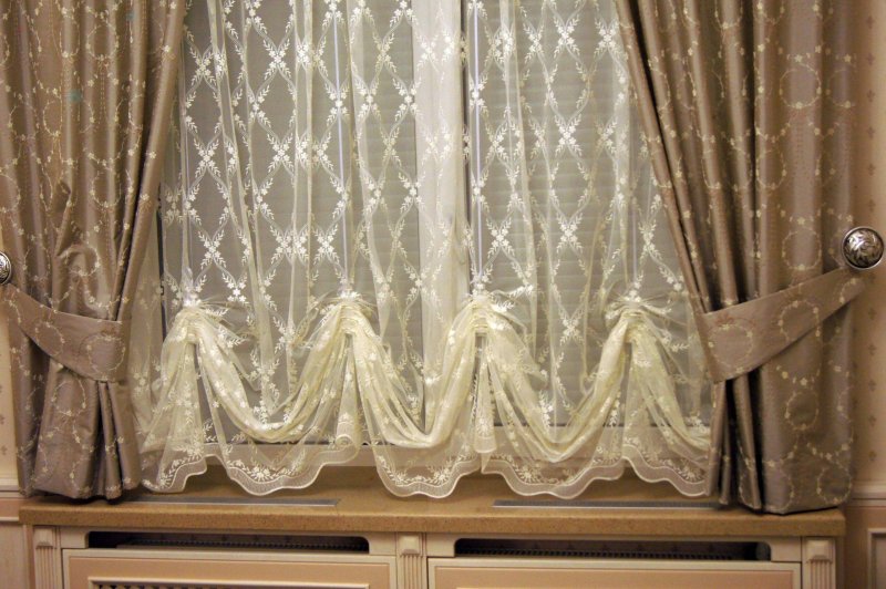 Австрийская штора