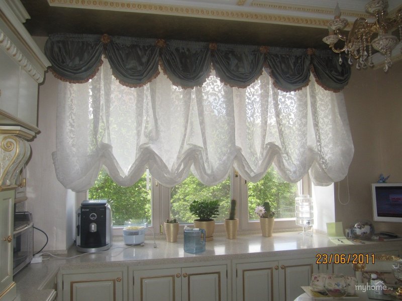 Австрийская штора