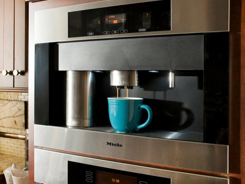 Встраиваемая кофемашина miele cva