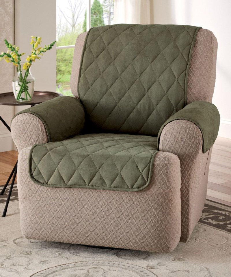 Двустороннее покрывало для кресла couch coat