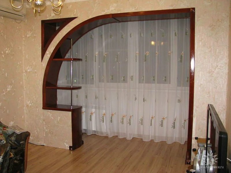 Арка с полками