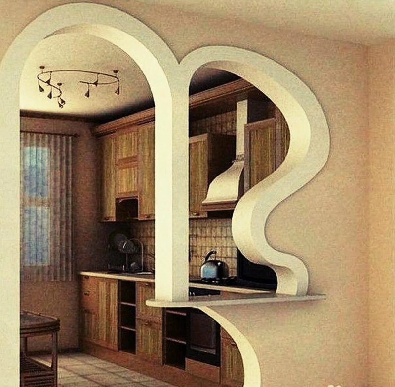 Арка из гипсокартона