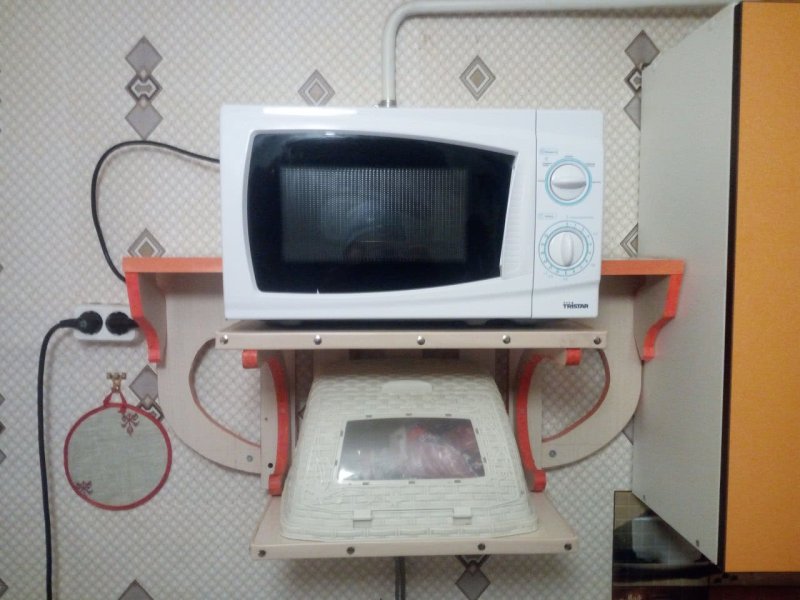 Полка для микроволновки