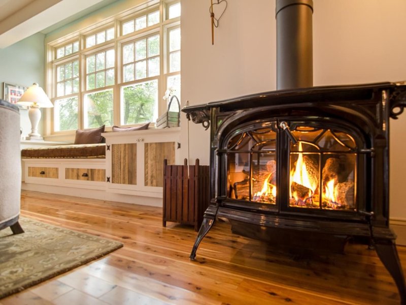 Дровяная печь-камин fireplace hordo