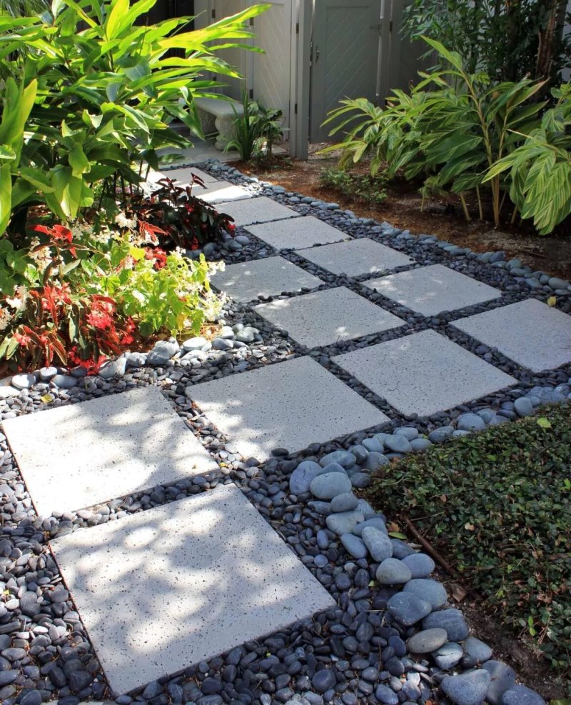 Backyard landscaping