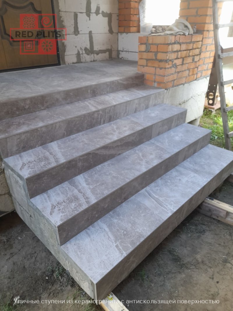 Ступени из керамогранита