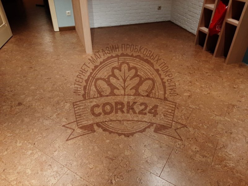 Пробковые полы corkstyle ecocork madeira sand