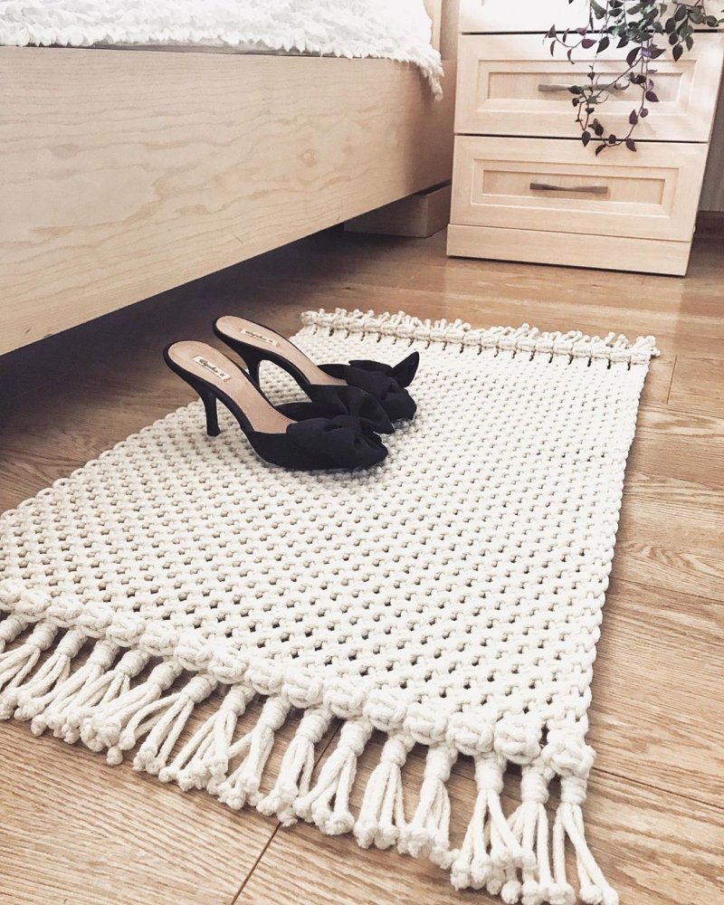 Cotton macrame коврик