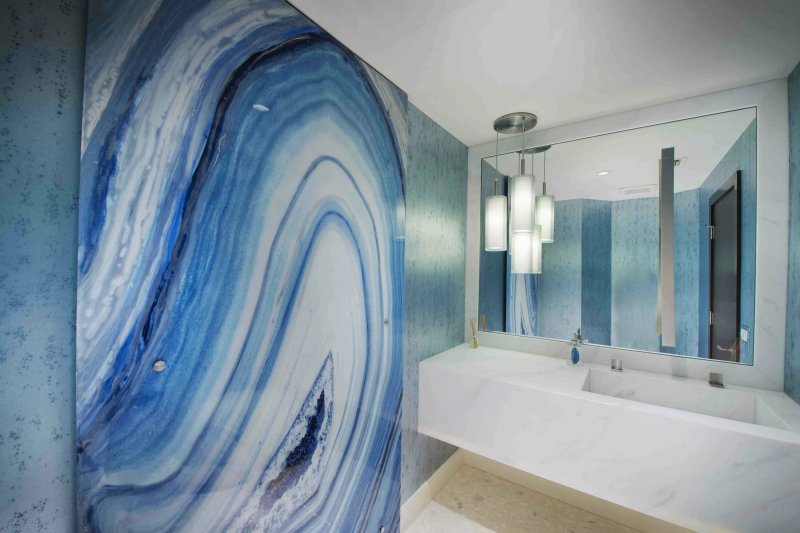Керамогранит creto onyx blue