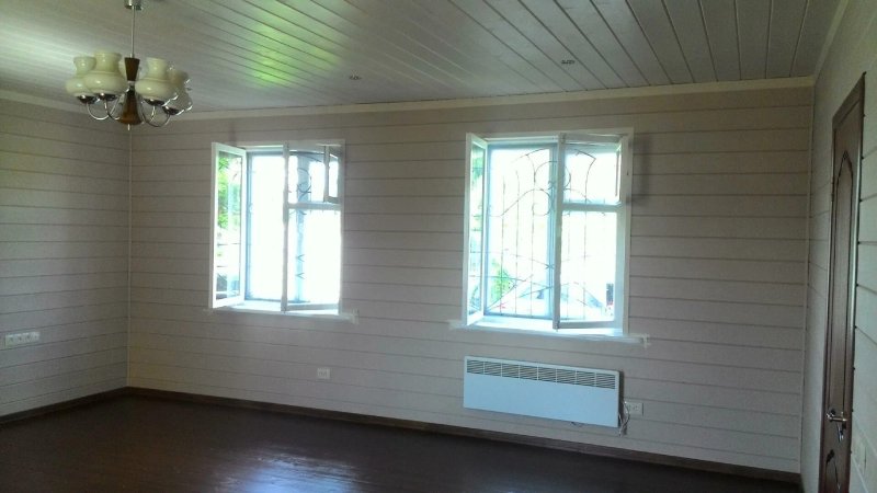Tikkurila зеленый имитация бруса