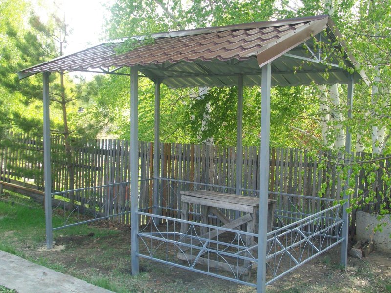 Беседка металлическая