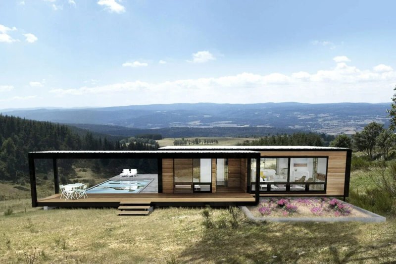 Модульный дом modular house