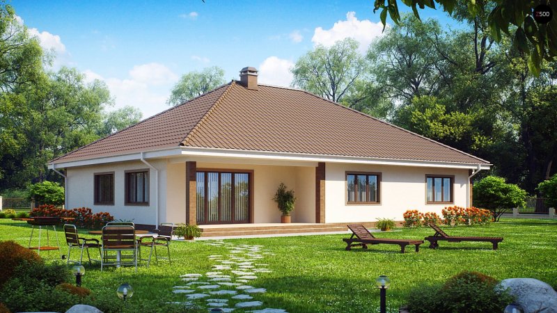 Z 500 проекты одноэтажных домов