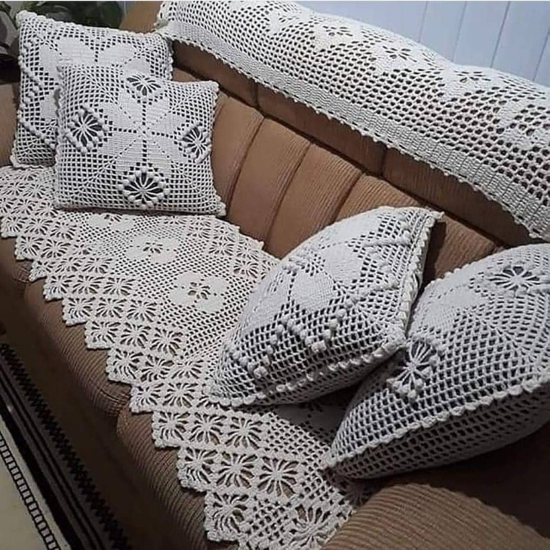 Вязание в интерьере