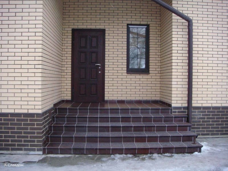 Клинкерная плитка для ступеней