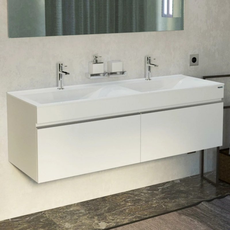 Тумба для комплекта velvex pulsus 140 подвесная