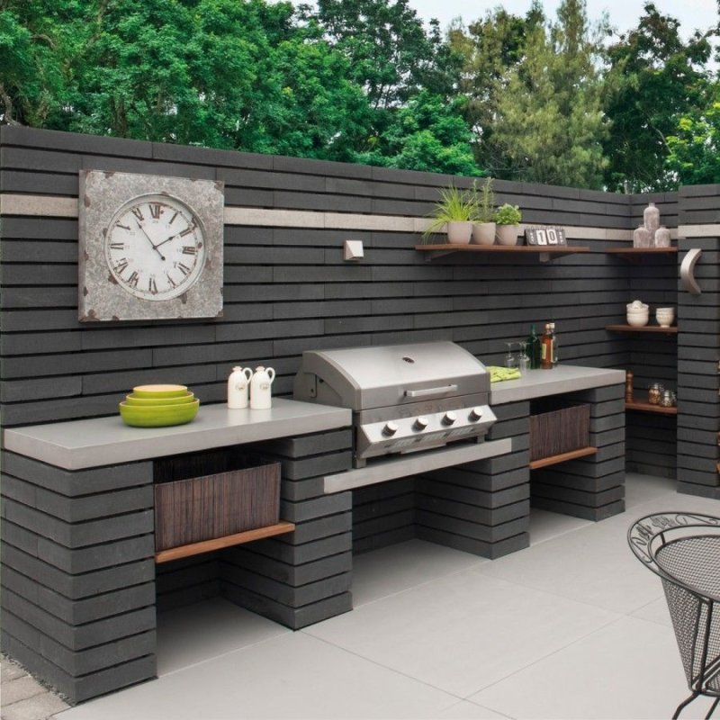 Outdoor kitchen design