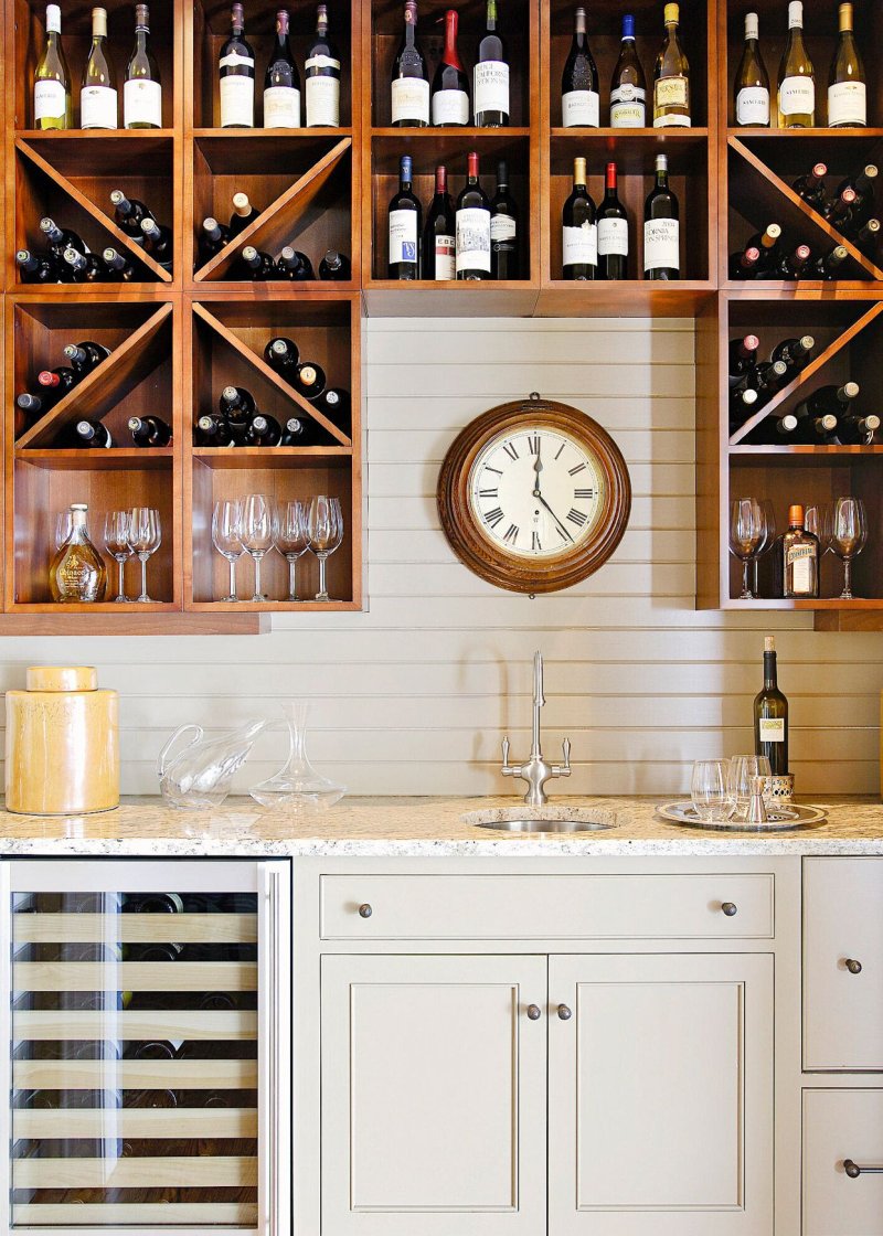 Винный шкаф oak wine cabinet gat