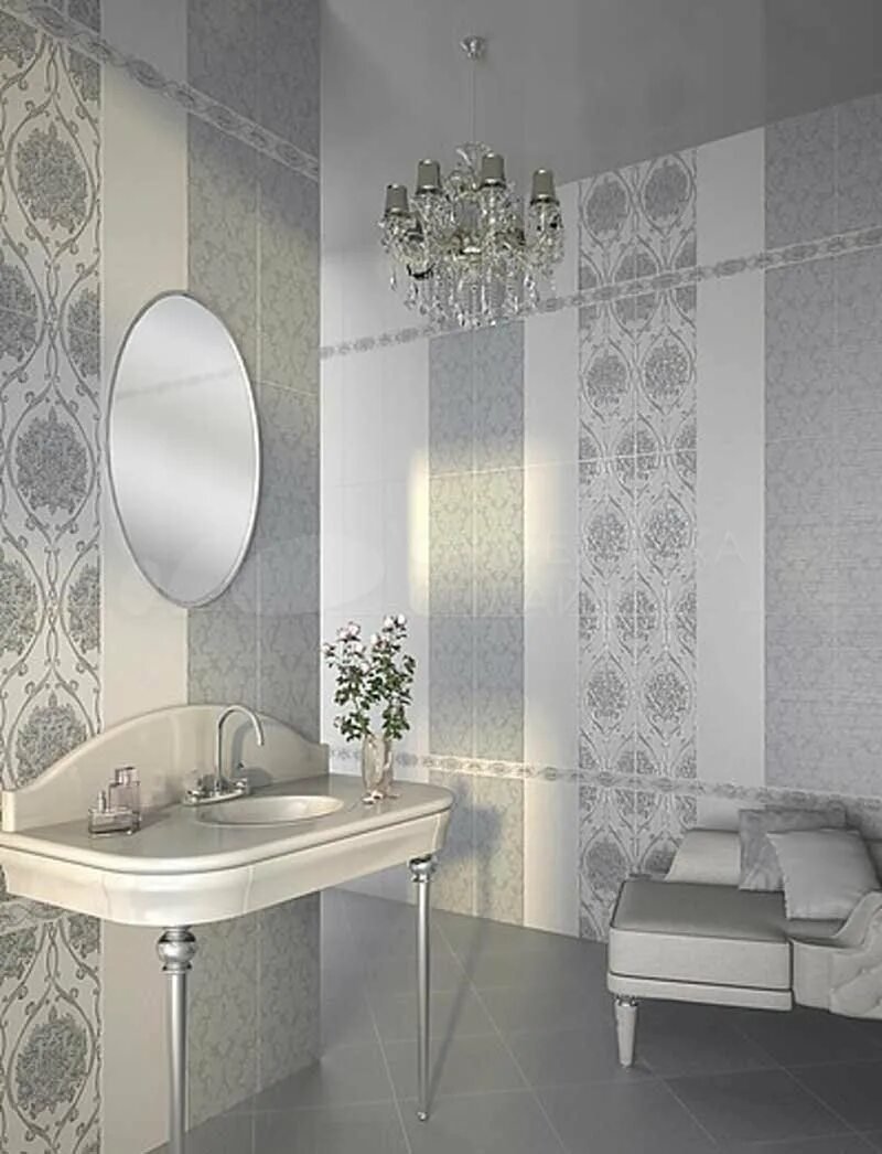 Декор azori chateau mocca classic