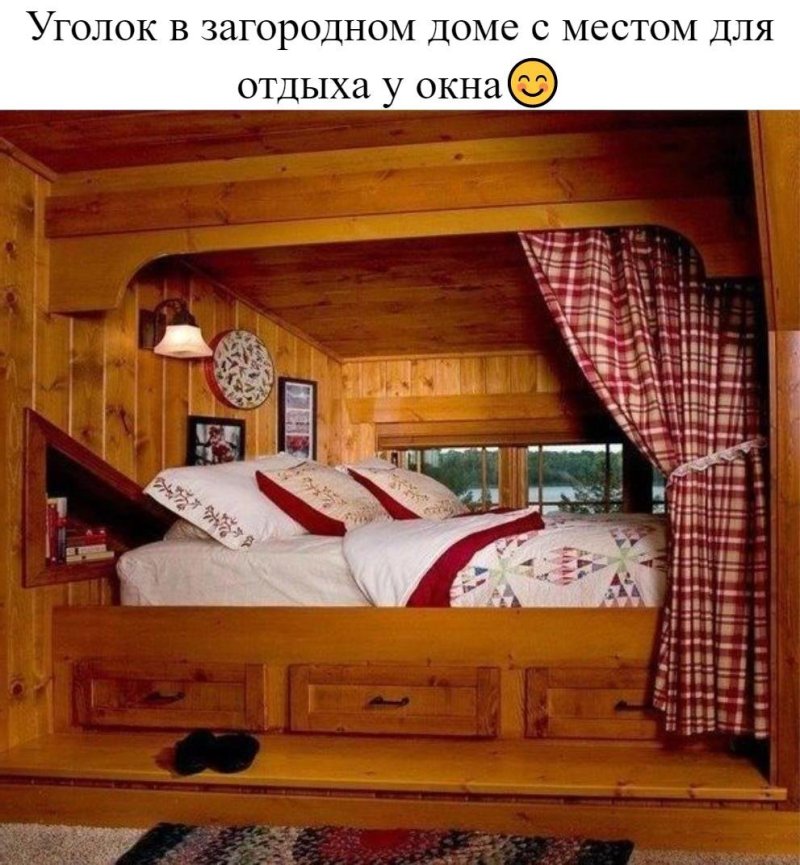 Спальня в дачном доме