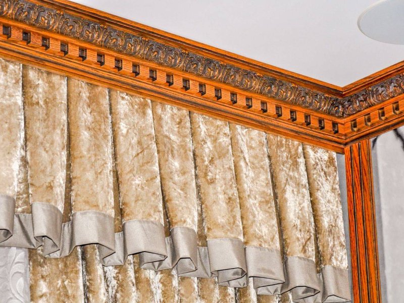 Потолочные карнизы для штор