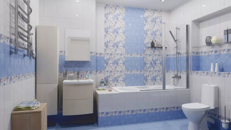 Плитка дамаско блю азори