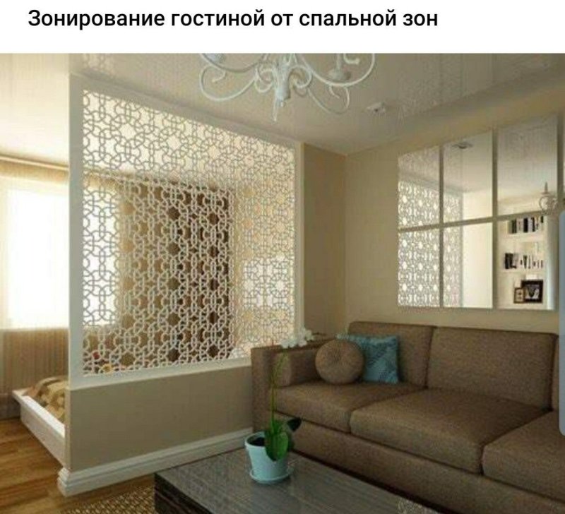 Декоративная перегородка для зонирования
