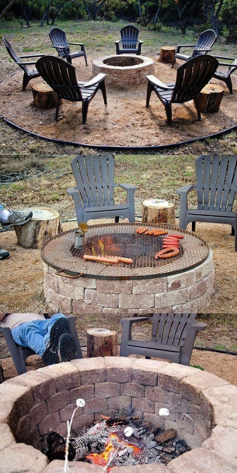 Кострище patio roca