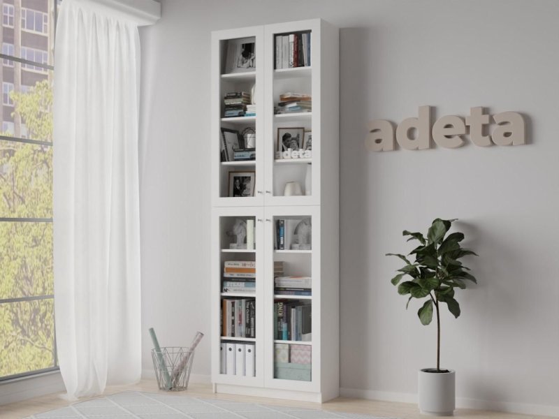 Adeta книжный шкаф билли 388 white не икеа