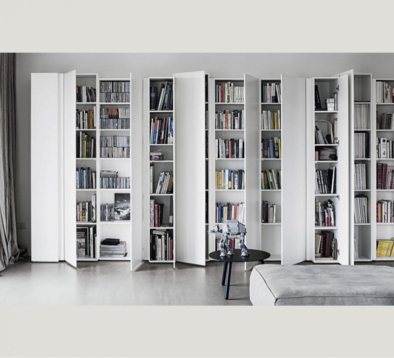 Книжные шкафы невысокие узкие