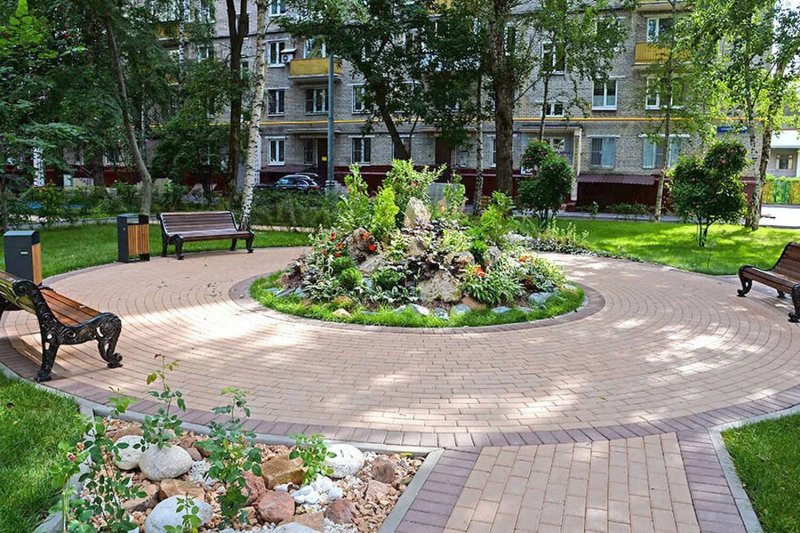 Дворовые территории химки
