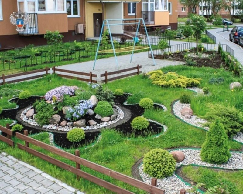 Ландшафтный дизайн придомовой территории