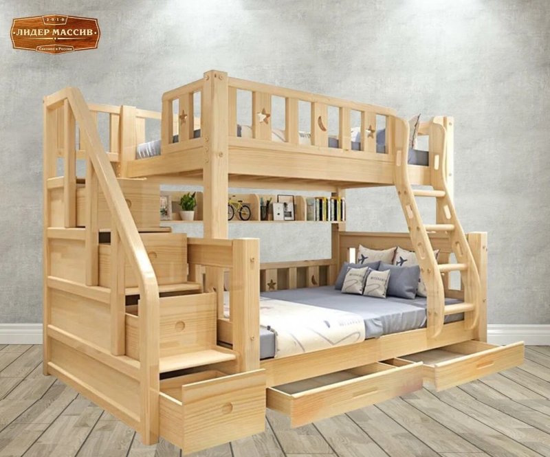 Двухъярусная кровать для детей