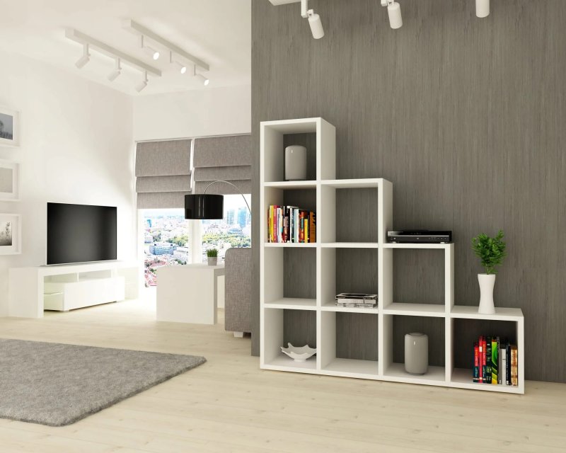 Стеллаж polini home smart каскадный 10 секций