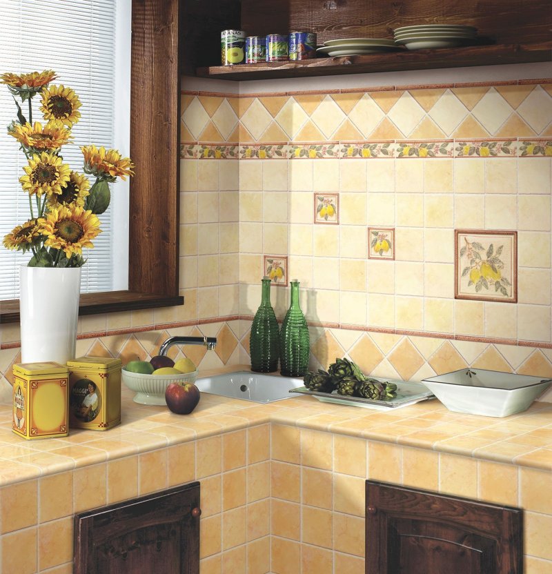 Kerama marazzi прованс фартук