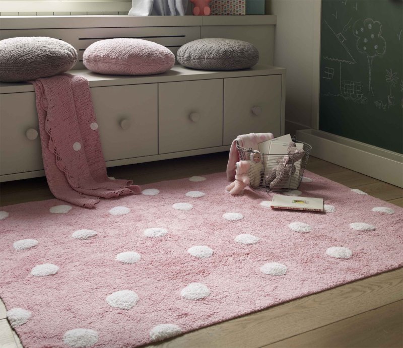 Ковер lorena canals tricolor polka dots
