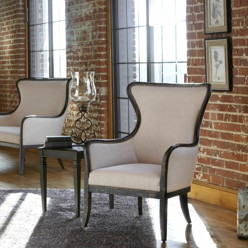 Кресло wingback chair