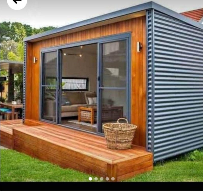 Tiny house с односкатной крышей