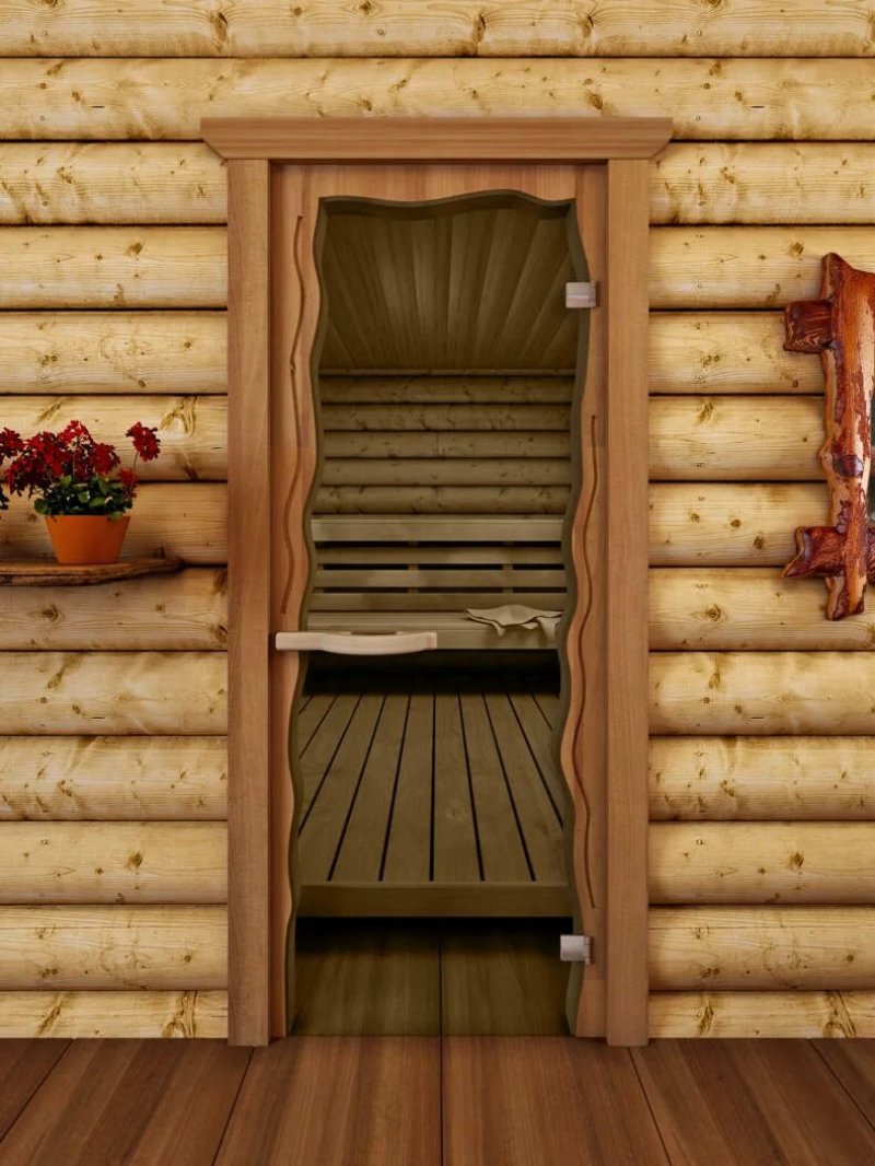 Дверь doorwood для бани