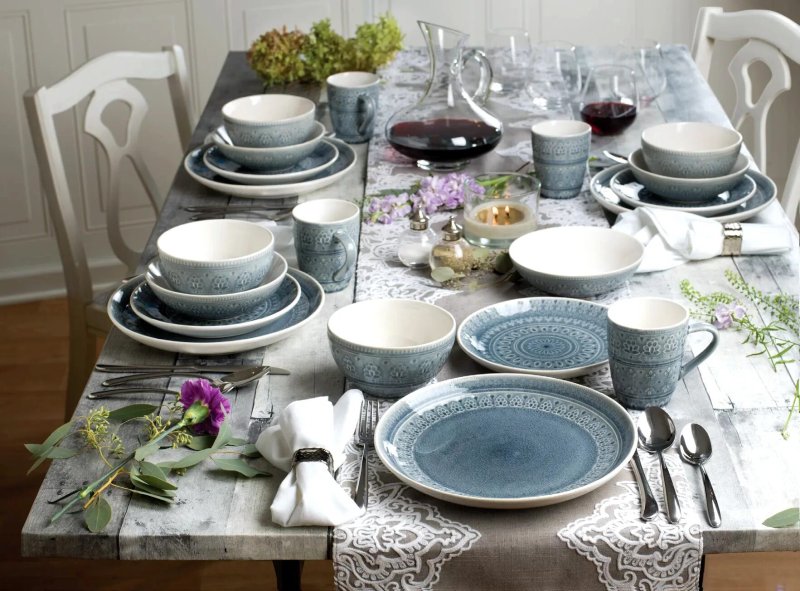 Столовый сервиз dinnerware east vs west