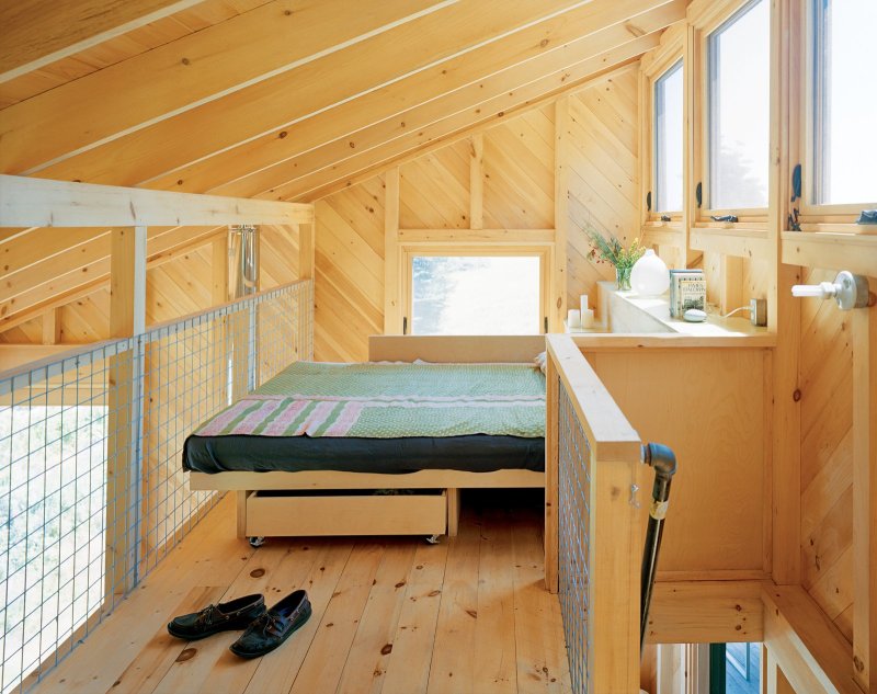 Tiny house с односкатной крышей